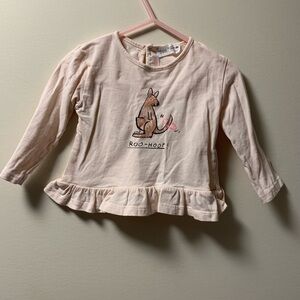 Zara pink Longsleeve 9-12months